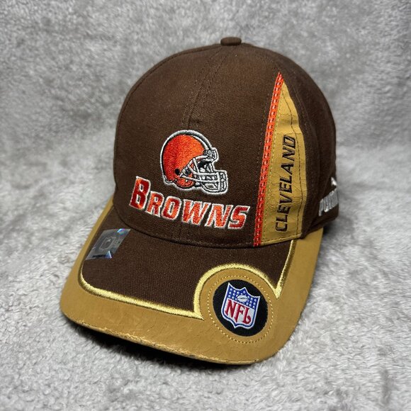 NWT Vintage Cleveland Browns Puma NFL Pro Line Cap Hat NFL Adjustable - Picture 1 of 9